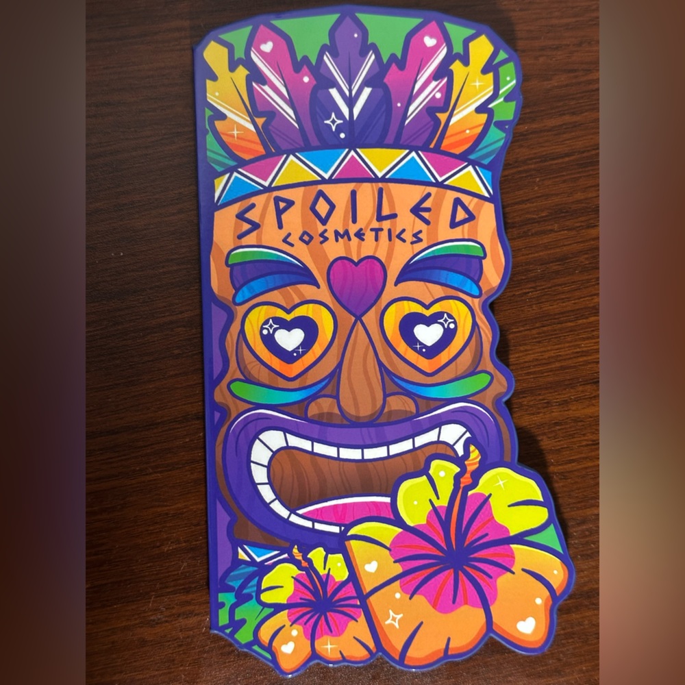 Spoiled Cosmetics Tiki Styled‎ Makeup Palette